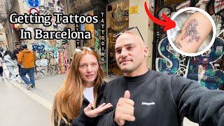 Getting Tattoos in Barcelona!!!