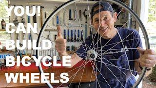 How To Build Bicycle Wheels THE EASY WAY! #bikerepair