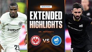 Eintracht Frankfurt vs. RFS: Extended Highlights | UEL League Phase MD 3 | CBS Sports Golazo