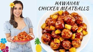 Hawaiian Chicken Meatballs  | Chicken Meatballs |  How To Make Meatballs - Chef Sheilla