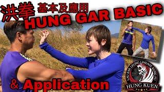 Hung Gar Kung Fu 洪拳 - Basic and Application 基本及應用