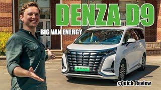 The Denza D9 Has Big Van Energy