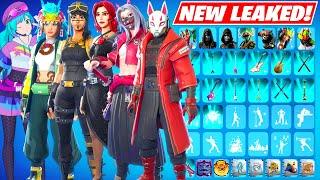 Fortnite All NEW Leaked Skins & ICON Emotes v33.20 (Hatsune Miku, Godzilla, OG Styles, Crew Pack)