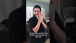 You Want To Learn ASL #asl #signlanguage #deaf #shorts #fyp