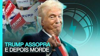 TRUMP AFIA O DISCURSO E PROMETE UNIÃO - DIVIDINDO - FLOW NEWS INTERNACIONAL - #10 #FI