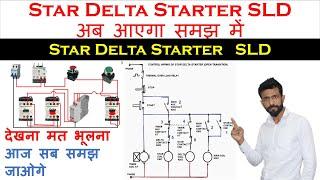 Star Delta Starter SLD #STARDELTASTARTERSLD #stardeltaconnection @SkilledHindustanHomesCare