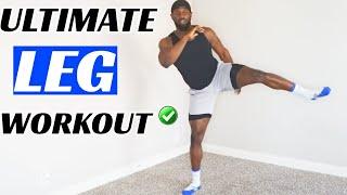 20 MINUTE LEG DESTROYER|Home Leg Workout (No Equipment + No Repeats)