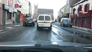 Dundalk Ireland, Dec 19th 2010. Timelapse