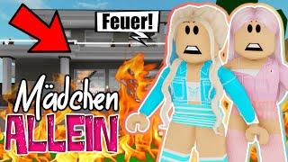 MÄDCHEN ALLEIN zuhause ‍️ in BROOKHAVEN  (eskaliert! ) Roblox Roleplay Story RP DEUTSCH