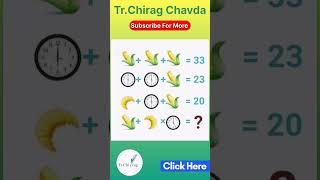 Maths problem #Tr chirag chavda #reasoning #youtube #shorts #proof #probleam #std #ncert