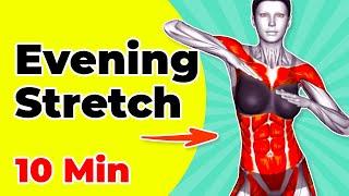  10-MIN Evening Workout and Stretch - Say Goodbye to Stress and Tension!