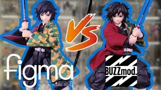 ¿QUIÉN LO HIZO MEJOR? Figma VS Buzzmod Giyu Tomioka Kimetsu No Yaiba comparación