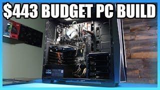 Budget Gaming PC Build Under $500 w/ Intel G4560