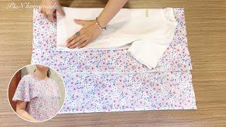 You don't have to be a tailor!  Sewing clothes this way is quick and easy