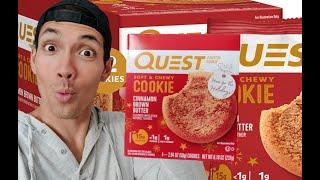 Trying Quest Nutrition's Newest Cookie: Cinnamon Brown Butter (Holiday/Seasonal)! - AndrewEatsAll