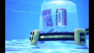 Jupiler in the pool screensaver