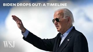 Biden Drops Out of Presidential Race: A Timeline | WSJ