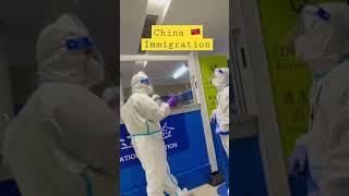 Pilots at Immigration in China - time consuming experience - during Coronavirus Pandemic #shorts