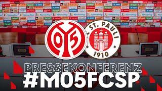 Die PK nach dem Spiel gegen St. Pauli | #M05FCSP | #05ertv | Saison 2024/25