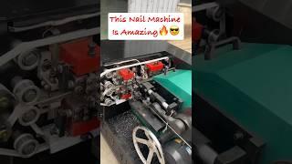 Advanced Wire Nails Making Machine#wirenailbusiness #nailmakingmachine #lowinvestmentbusiness