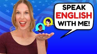 Speak With Me: 1 Hour LIVE English Speaking Practice