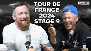 Sir Bradley Wiggins Joins The Show! | Tour De France 2024 Stage 9 | THEMOVE