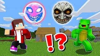 JJ and Mikey VS LUNAR MOON and RED SUN CHALLENGE in Minecraft / Maizen animation