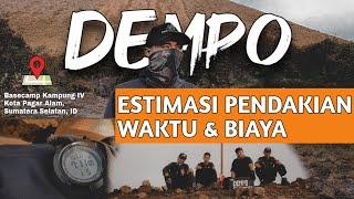 Pendakian Gunung Dempo Via Kampung 4, Pagaralam 2022