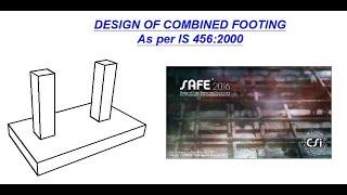 Design of Combined Footing Safe 2016