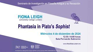 SIFAR • FIONA LEIGH «Phantasia in Plato's Sophist»