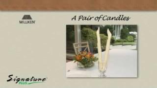 Napkin Folding Tutorial - How to fold a Pair Candles napkin