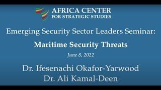 Maritime Security Threats in Africa