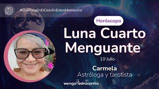  Luna Cuarto Menguante Julio 2023  - Horóscopo para todos los signos