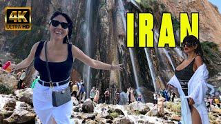 IRAN   Walking Tour 4K 60Fps Margoon Waterfall / HOLIDAY 2024