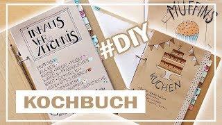 DIY Kochbuch / Backbuch selber machen | Inspiration zum Nachmachen