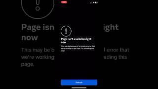 instagram is not working technical error
