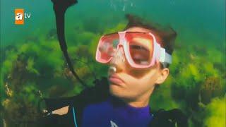 One of the weirdest scuba peril scenes of all time! [Frogwoman Org cut]