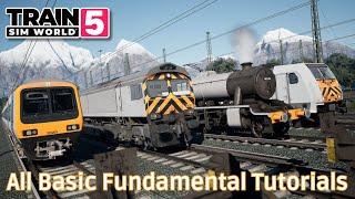 All Basic Fundamental Tutorials - Training Center - First Look - #TrainSimWorld5