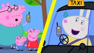 Miss Rabbit's Taxi  Best of Peppa Pig  Cartoons for Children |