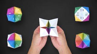 Origami Fortune Teller - How to Fold