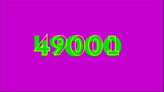 Colorful Numbers 1 to 100000 (Influenced Video by Tien Dang)