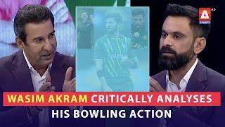 #WasimAkram critically analyses his bowling action, citing #TrentBoult and #MohammadAmir's example.