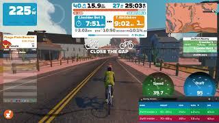 Drafting on Zwift: is it easier to draft behind a larger rider?