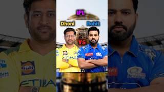 MS Dhoni vs Rohit Sharma | IPL King Kaun?  Full Battle Comparison