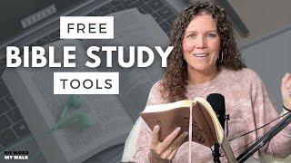 Free Bible Study Tools You'll Want To Use Immediately