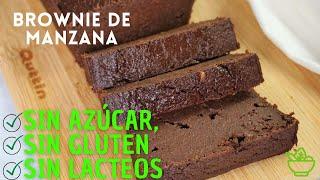 Brownie de manzana  SIN AZÚCAR SIN, LÁCTEOS, SIN GLUTEN