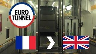 Eurotunnel Le Shuttle: France To UK (Full Journey On Coach)