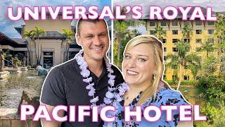 Universal Orlando’s BEST Hotel??! | Royal Pacific Staycation Review: Room Tour, Dining, etc.