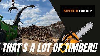 Aztech Group - Ep29: Heizohack G50 chipping and Softwood thinning!!