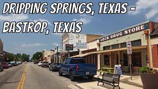 Dripping Springs, Texas to Bastrop, Texas! Drive with me on a Texas highway!